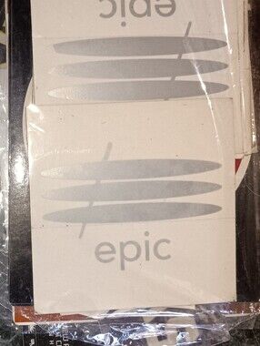 vintage Epic Records logo stickerUsed